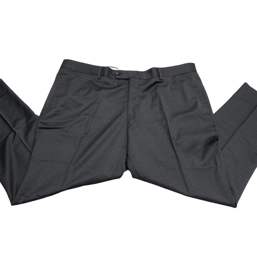 NEW BROOKS BROTHERS Men’s Wool Dress Pants – Black 42x30 1818 Classic Fit